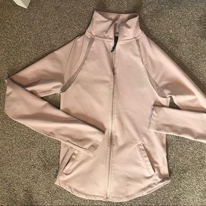 Full zip workout jacket